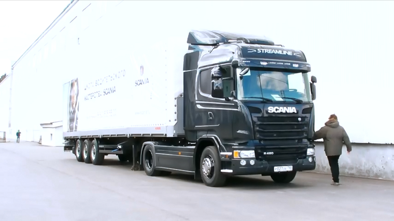 грузовик с экономией топлива